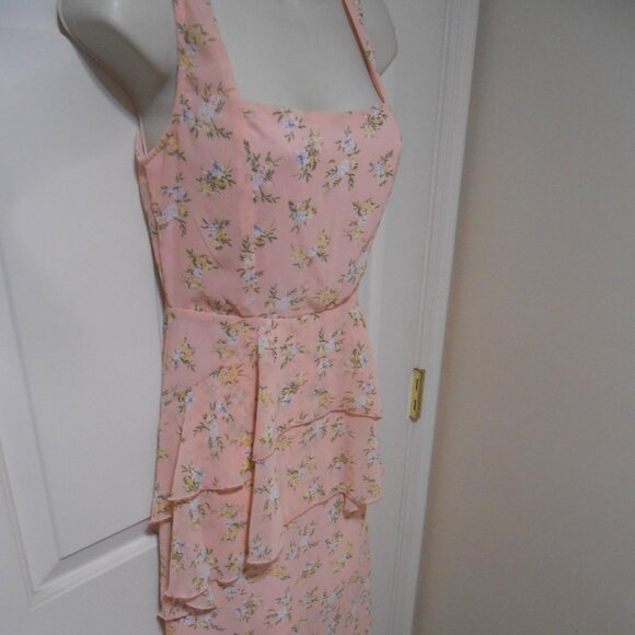 NEW Nasty Gal Collection hi-Low design layered sheer cocktail Dress size 4 👩✨ - Picture 15 of 15